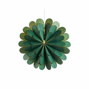 Zöld fénydekoráció karácsonyi mintával ø 45 cm Marigold – Markslöjd kép