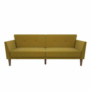 Sárga kinyitható kanapé 205 cm Regal - Novogratz kép