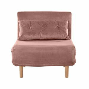 Rózsaszín bársony fotel Magalli - Støraa kép