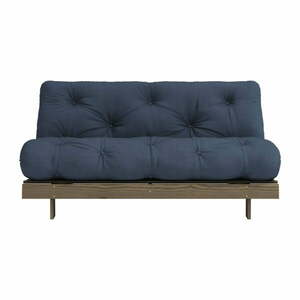 Sötétkék kinyitható kanapé 160 cm Roots – Karup Design kép
