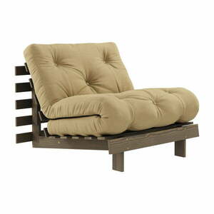 Bézses mustársárga fotel Roots – Karup Design kép