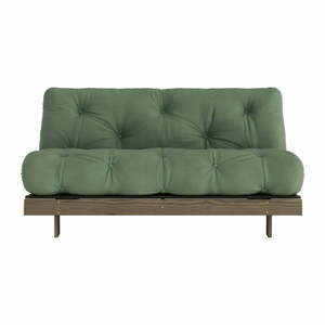 Zöld kinyitható kanapé 160 cm Roots – Karup Design kép