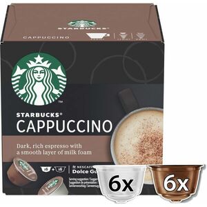 STARBUCKS® Cappuccino by NESCAFE® DOLCE GUSTO® 12 db kép