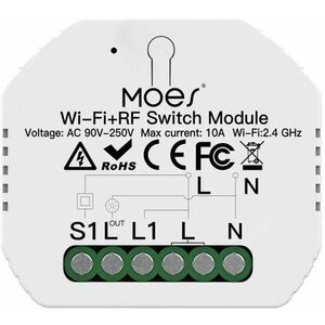 MOES Hidden wifi smart switch 1 gang kép
