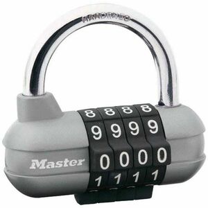 Master Lock Kombinační visací zámek horizontální 1520EURD Master Lock šedý kép