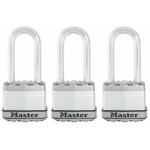 Master Lock Set 3 ks titanových visacích zámků M1EURTRILH Master Lock Excell 45mm kép