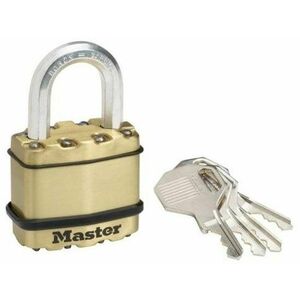 Master Lock Mosazný visací zámek M1BEURD Master Lock Excell 45mm kép