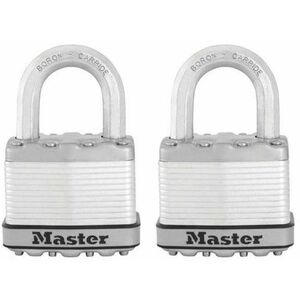 Master Lock Set 2 ks titanových visacích zámků M5EURT Master Lock Excell 50mm kép