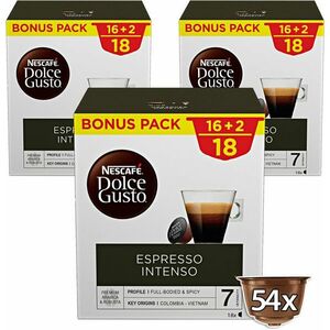 NESCAFÉ® Dolce Gusto® Espresso Intenso, 18 db csomagonként (3db) kép