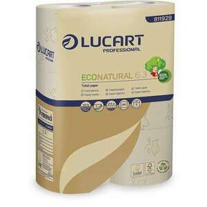 Lucart EcoNatural 3 rétegű Toalettpapír 6 tekercs kép