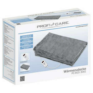 ProfiCare PC-WZD 3061 szürke elektromos takaró kép