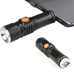 Mini Tech Light LED lámpa zoom funkcióval / USB-ről tölthető kép