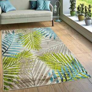 “Városi Dzsungel” szőnyeg bézs-szürke-kék, 160×220-as méretben kép