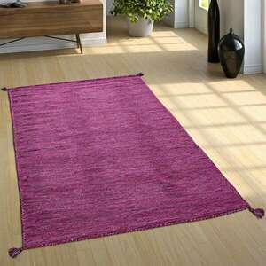 Szőtt szőnyeg Kilim foltosan lila, modell 20274, 240x340cm kép