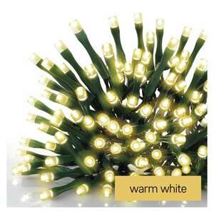 LED karácsonyi fényfüzér, 4 m, kültéri és beltéri, meleg fehér, i... kép