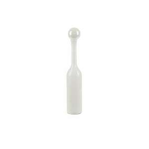 Isla fehér váza üveg 12x12x70 cm kép