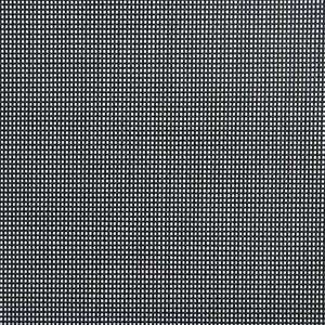 6 db fekete összecsukható textilén kerti szék kép