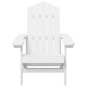 Fehér hdpe kerti adirondack szék kép