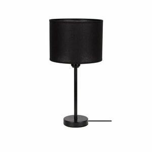 Tamara asztali lámpa E27-es foglalat, 1 izzós, 40W fekete kép