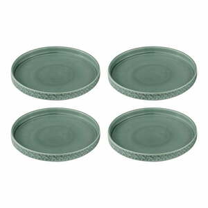 Türkiz porcelán desszertes tányér készlet 4 db-os ø 20 cm Heath Jade – Ladelle kép