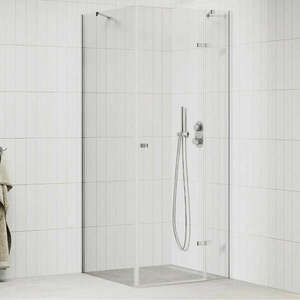 Mexen Roma 100x100 szögletes nyílóajtós zuhanykabin 6 mm vastag v... kép