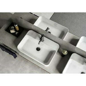 CeraStyle - Top Counter pultra ültethető porcelán mosdó - HERA -... kép