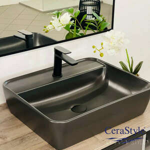 CeraStyle - Top Counter pultra ültethető porcelán mosdó - ONE - -... kép