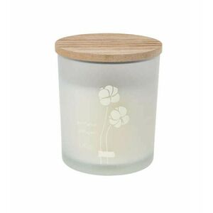 Aroma Di Rogito illatos gyertya, üveg/MDF, 8.8x10 cm, pamut kép