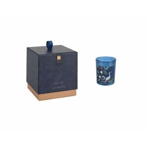 Aroma Di Rogito illatgyertya, üveg/viasz, 8x10 cm, kék nárcisz, k... kép