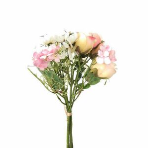 Művirágcsokor- rózsaszín kép