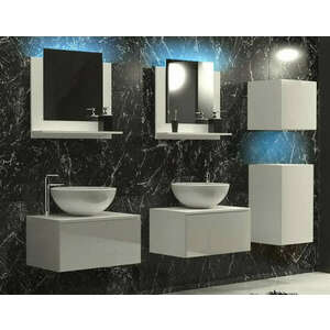 Venezia Alius A37 dupla fürdőszobabútor szett + mosdókagyló + szi... kép