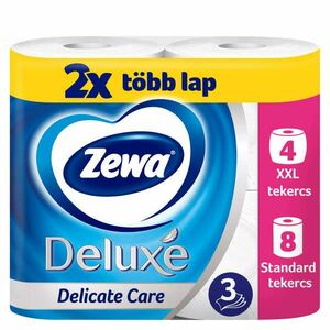 Zewa Deluxe Delicate Care XXL 3 rétegű Toalettpapír 4 tekercs kép