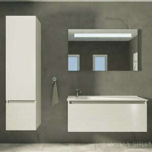TMP TROYA100 fali fürdőszobabútor Akrivit öntött márvány mosdókag... kép