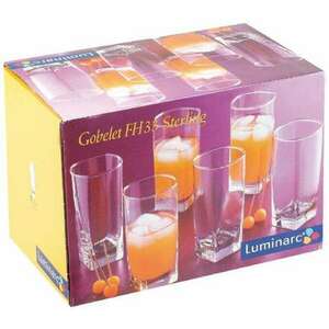 Luminarc Sterling pohár 6 darab 330 ml, átlátszó kép