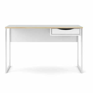 Function Plus fehér íróasztal, 130 x 48 cm - Tvilum kép