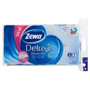 Zewa Deluxe toalettpapír 8 tekercses fehér (40868) kép