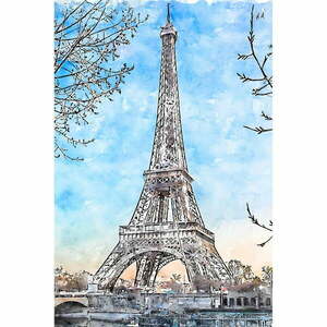 Kép 40x60 cm Paris – Fedkolor kép