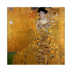 Gustav Klimt Adele-Bloch Bauer I kép reproduckió, 45 x 45 cm kép