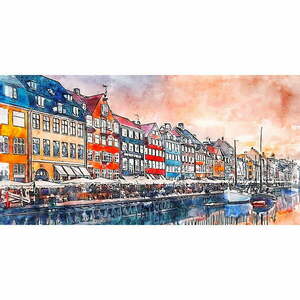 Kép 80x40 cm Copenhagen – Fedkolor kép