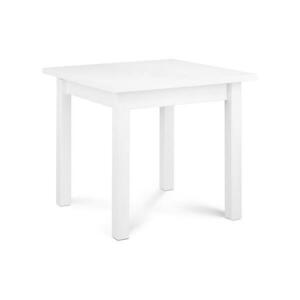Konsimo Sp. z o.o. Sp. k. Étkezőasztal HOSPE 78x80 cm bükkfa/fehér kép