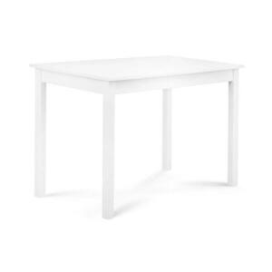 Konsimo Sp. z o.o. Sp. k. Étkezőasztal EVENI 76x60 cm bükkfa/fehér kép