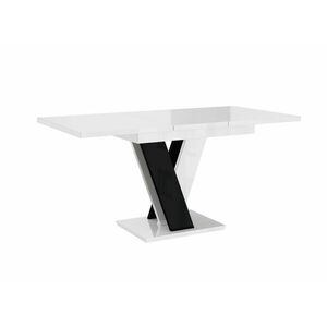 Modern lehajtható asztal - Fehér kép