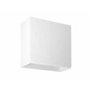 Aspen G80C kétajtós felső konyhaszekrény Magasfényű Fehér kép