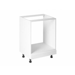 Aspen D60ZK alsó konyhaszekrény Magasfényű Fehér kép