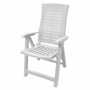 Osnat összecsukható kerti szék Fehér kép