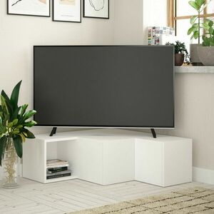 Compact Tv-állvány Fehér kép