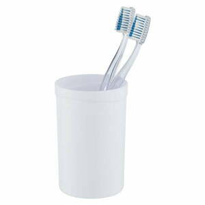 Fehér műanyag fogkefetartó pohár Vigo – Allstar kép