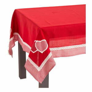 Hearts piros asztalterítő, 150 x 210 cm - Casa Selección kép
