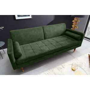 Design ágyazható kanapé Walvia 196 cm zöld kép