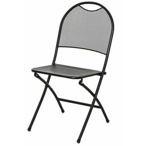 ROJAPLAST Kerti szék összecsukható fekete kép